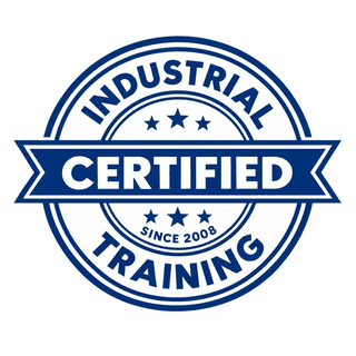 Industrial Certified Training seal, since 2008